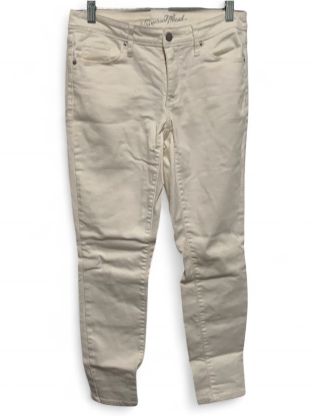 Universal Thread White Mid Rise Skinny Jeans